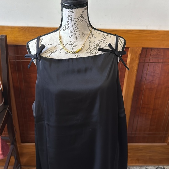 Kate Spade X Target Black Dress with Bow Accent Straps NWT - Picture 5 of 7